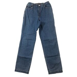 Chico's Authentic Denim Jeans Women's Size 0 Small 4 Denim Blue Straight (26x29)